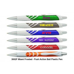 3002F Miami(Frosted)-Push Action Ball Plastic, Promotional Gifts, Promotional Gift, Singapore